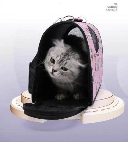 Panier de transport pour chat - LESCHATSEUREUX