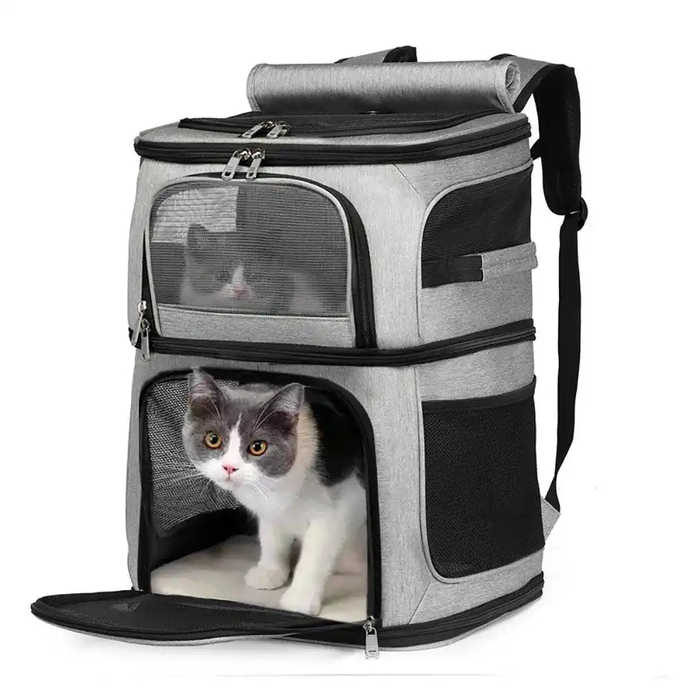 Panier transport pour chat - LESCHATSEUREUX